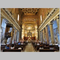 Basilica di Santa Maria in Trastevere di Roma, photo Fczarnowski, Wikipedia,2.jpg